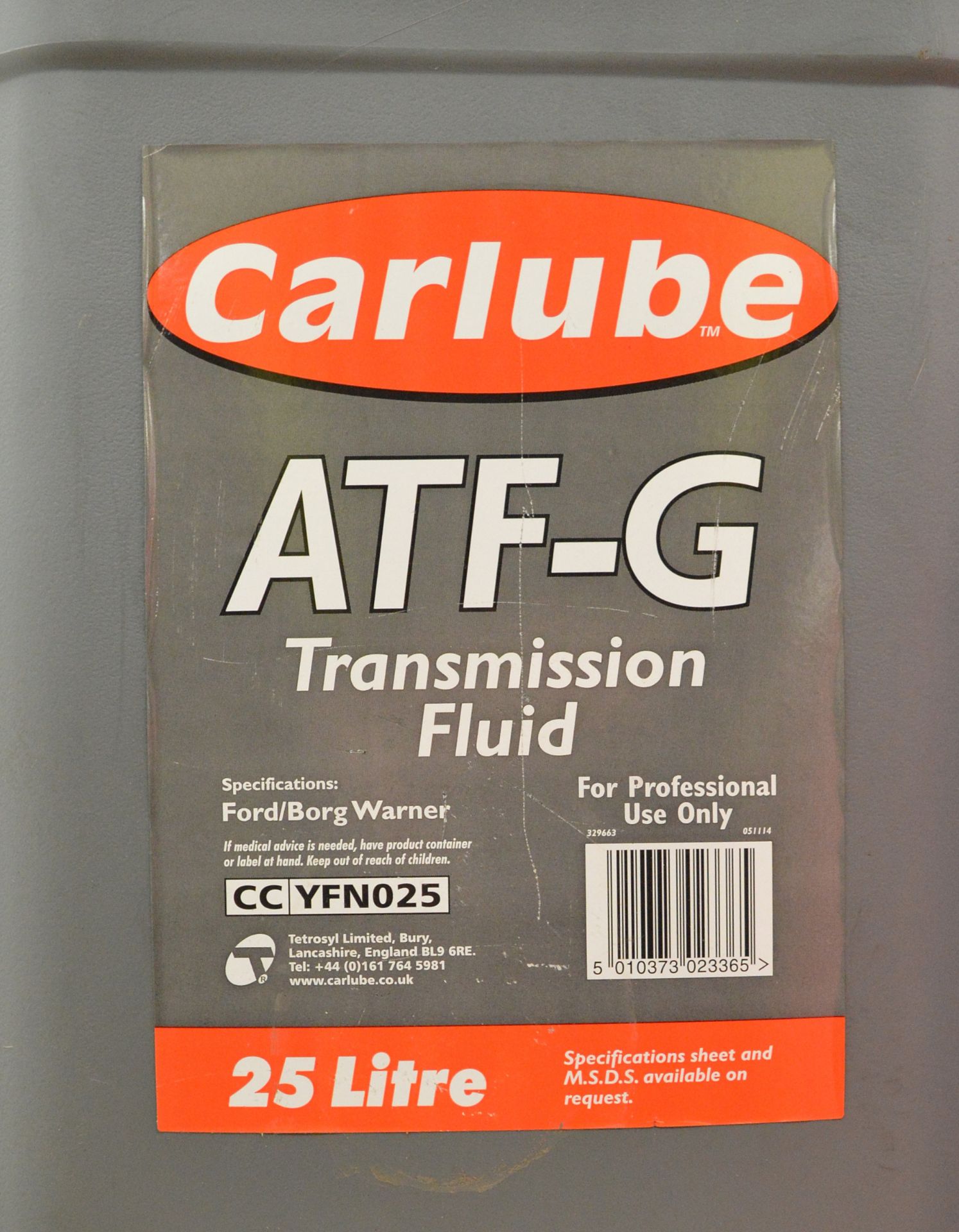 Carlube ATF-G Transmission Fluid - 25L - Image 2 of 2
