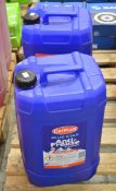 2x Carplan Blue star antifreeze and coolant - 25 Litre Bottles