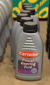 7x Carlube Power Steering Fluid - 500ml bottles