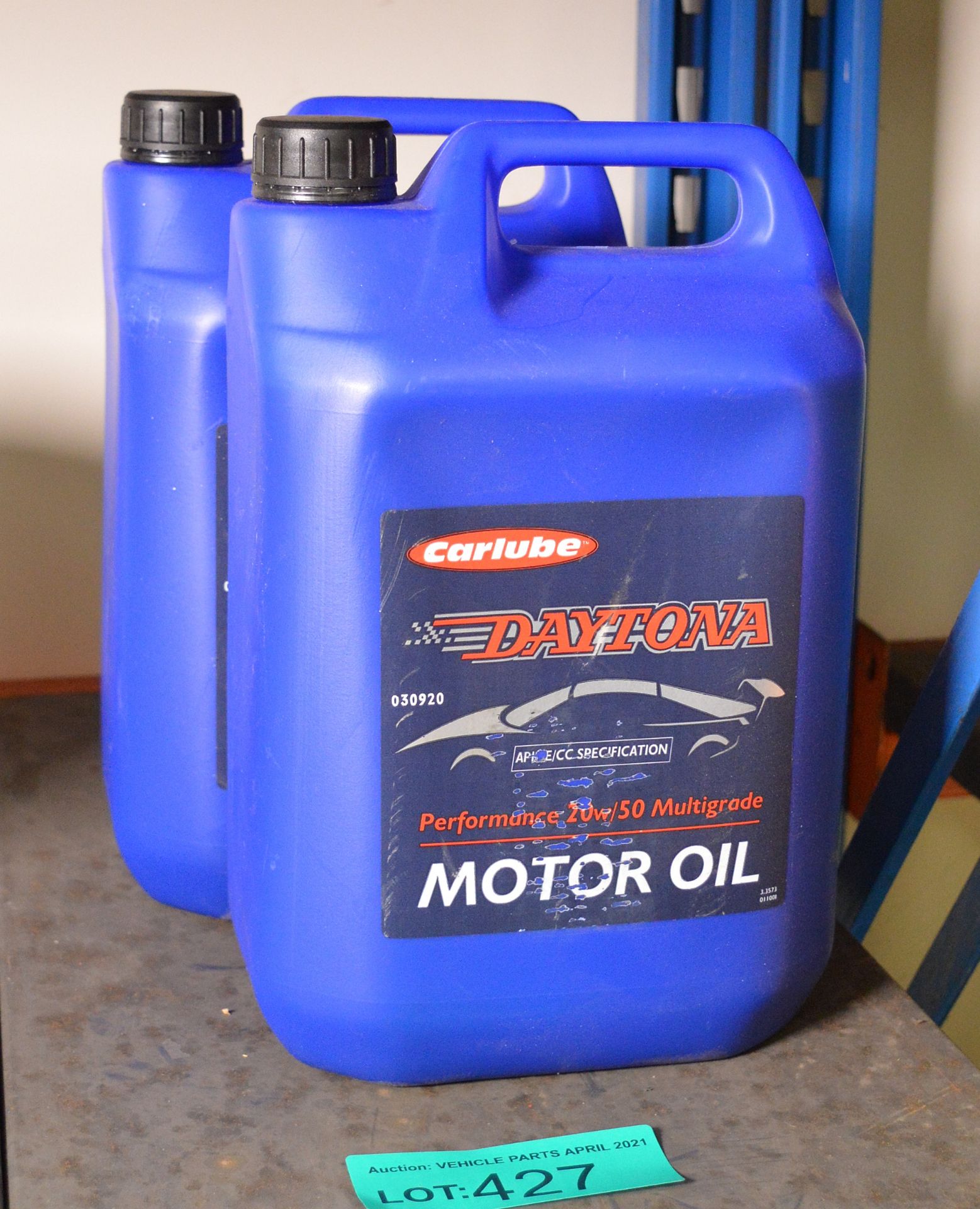 2x Carlube Daytona 20W/50 Motor Oil - 4.55 litre - Image 2 of 3