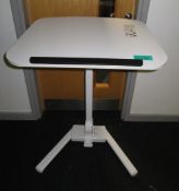 Height Adjustable Lectern.