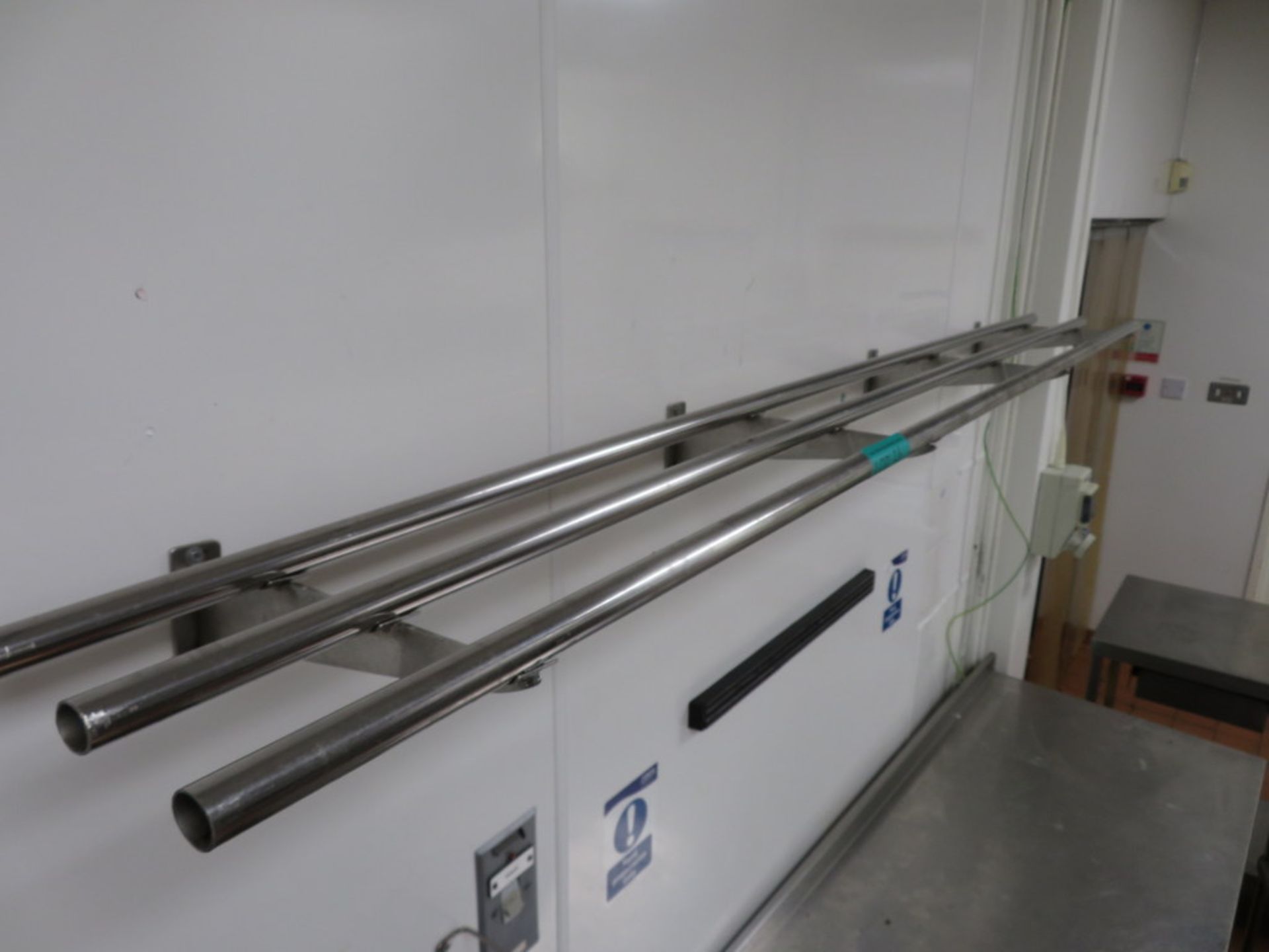 3x Stainless Steel Kitchen Shelves. - Image 5 of 5