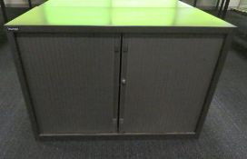 Triumph Tambour Office Storage Cabinet.