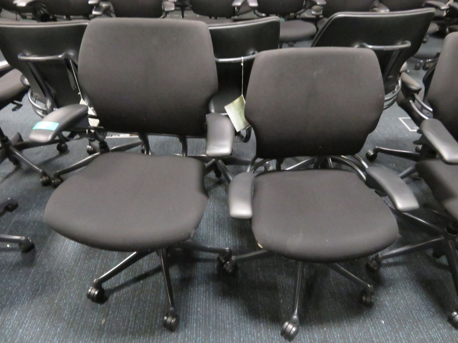 4x Humanscale Freedom Task Office Swivel Chairs. Varying Condition. - Image 2 of 5