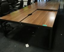 Bank Of Desks Seating 6.