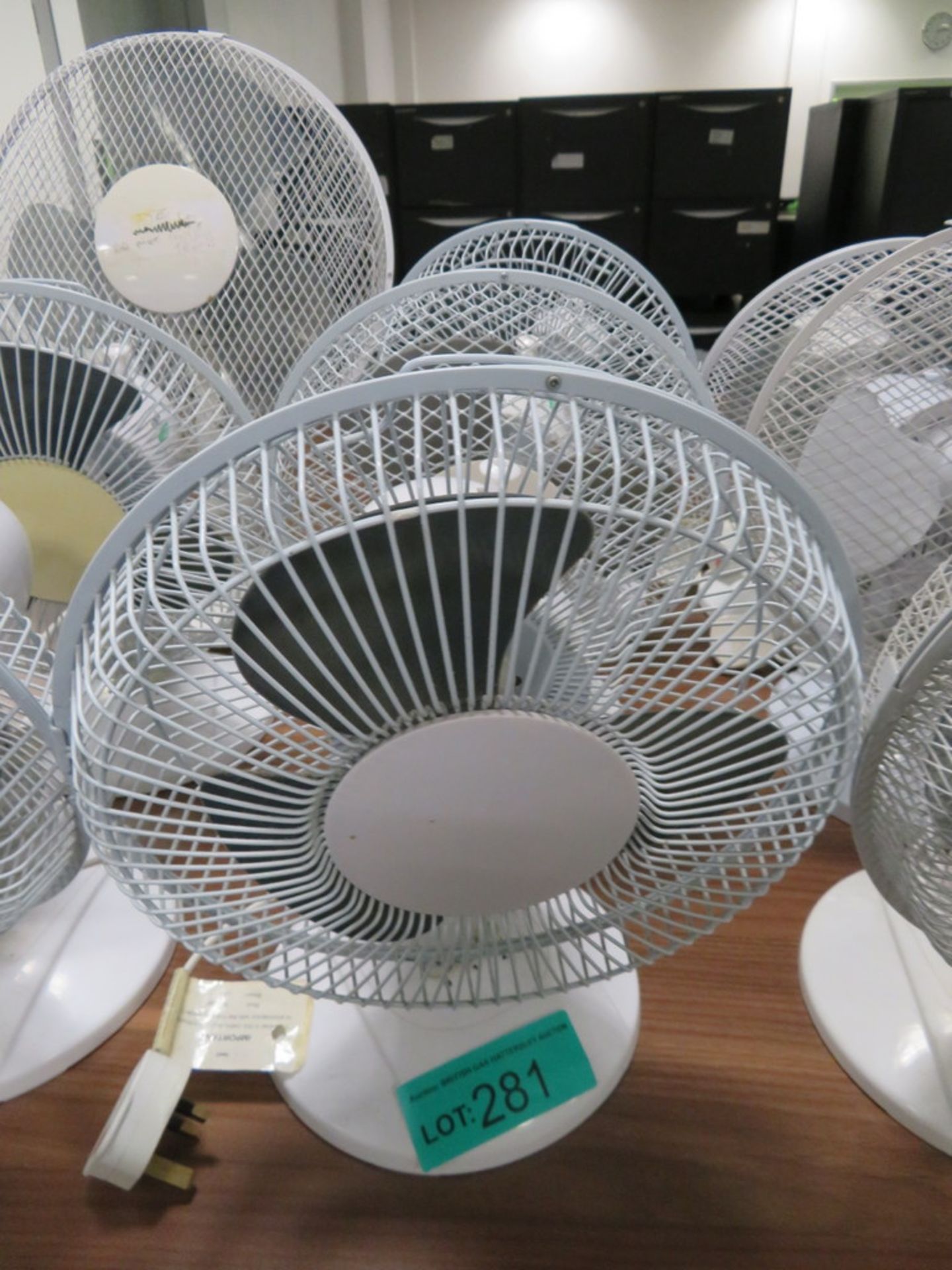 9x Various Desk Fans. Untested. - Image 3 of 3