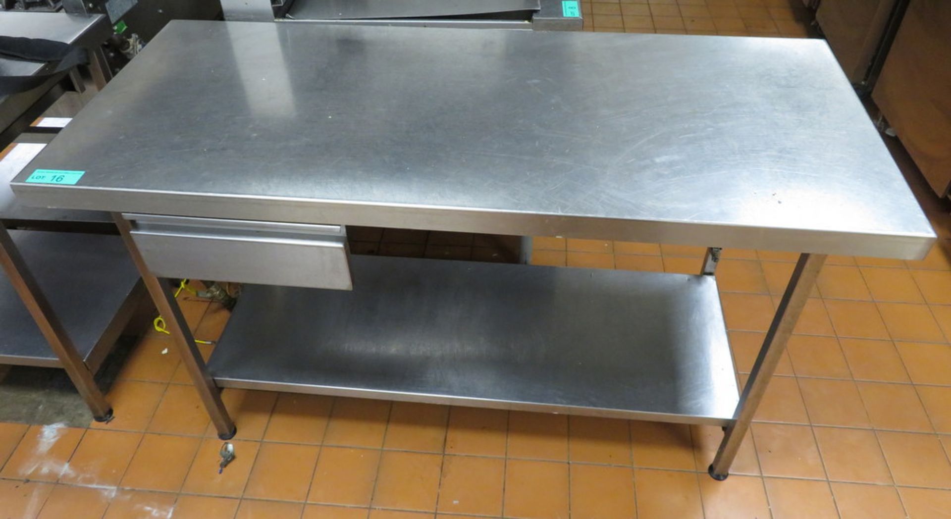 Stainless Steel Prep Table