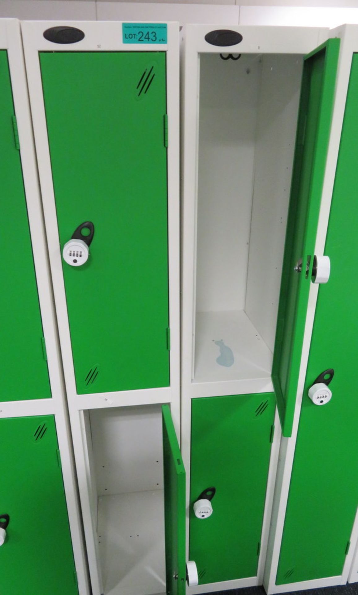 2x Probe 2 Compartment Personnel Lockers. Dimensions: 300x450x1780mm (LxDxH) - Image 2 of 2