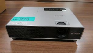 Hitachi CPX1 XGA LCD Projector. Untested & No Power Cable.