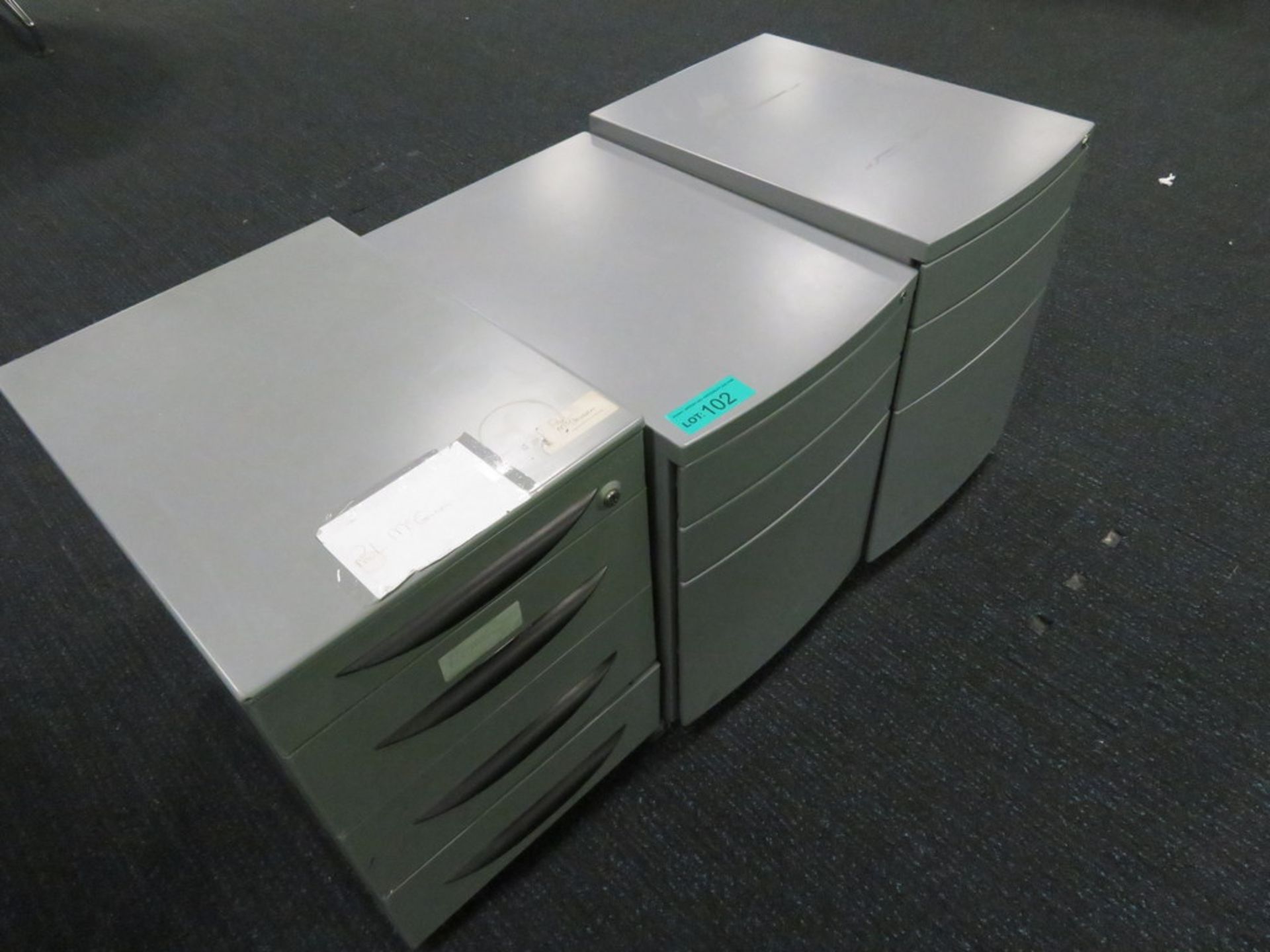 3x Various Office Cabinets - Image 2 of 2