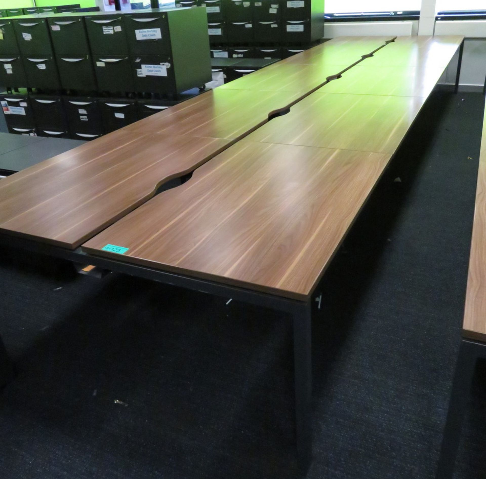 Bank Of Desks Seating 10.