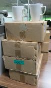 7 Boxes Of Athena Lattes Mugs (12 Mugs Per Box)