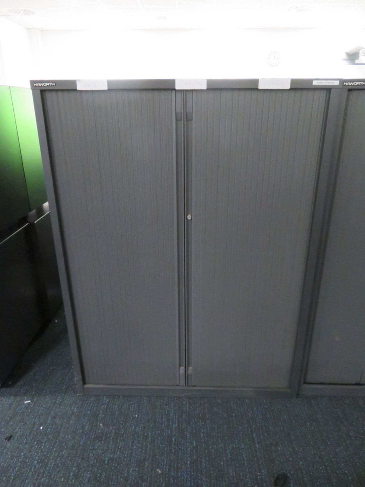 3x Howarth Tambour Office Storage Cabinet. - Image 2 of 3