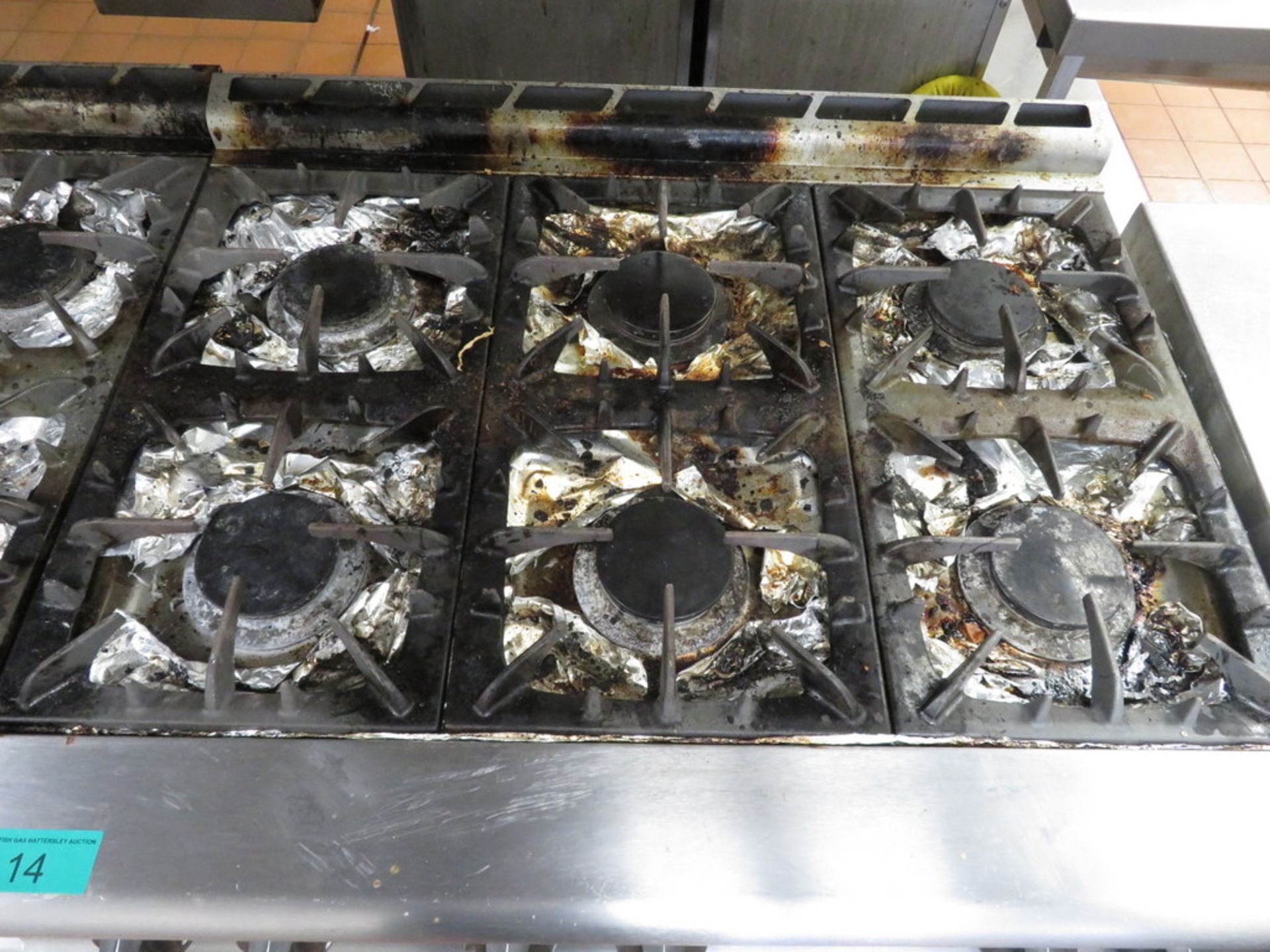 Falcon G3121 Gas Boiling Top 6 Burner - Image 2 of 4