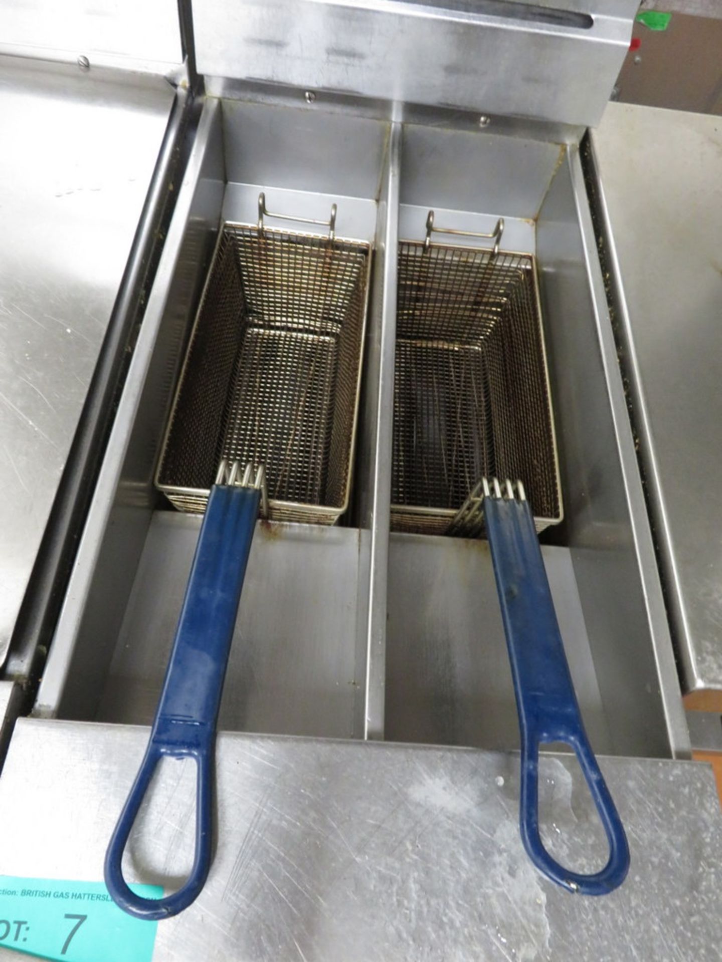 Pitco SG14 Double Basket Fryer - Single Tank No Filtration - Gas - Image 3 of 6