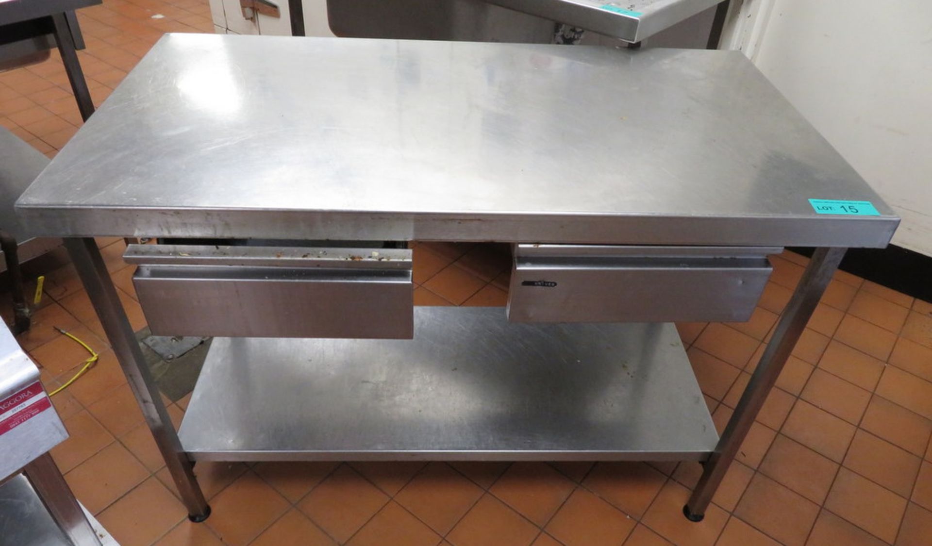 Stainless Steel Prep Table