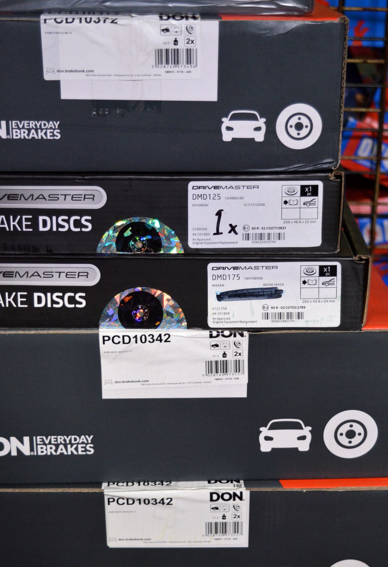 Drivemaster & Don Brake Discs - Please check pictures for example of model numbers - Image 5 of 10