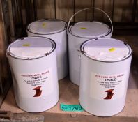 Red Oxide metal primer paint - 5LTR tins - 4 tins