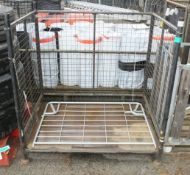 Storage cage - W 1300mm x D 990mm x H 1350mm