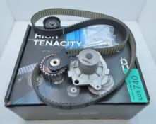 Dayco High Tenacity KTBWP4580 Timing Belt Kit with Water Pump