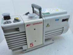 Edwards RV5 FF no5 Vacuum Pump Unit