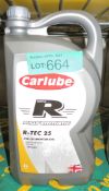 Carlube Fully Synthetic R-Tec 25 5W-30 Motor Oil - 5L