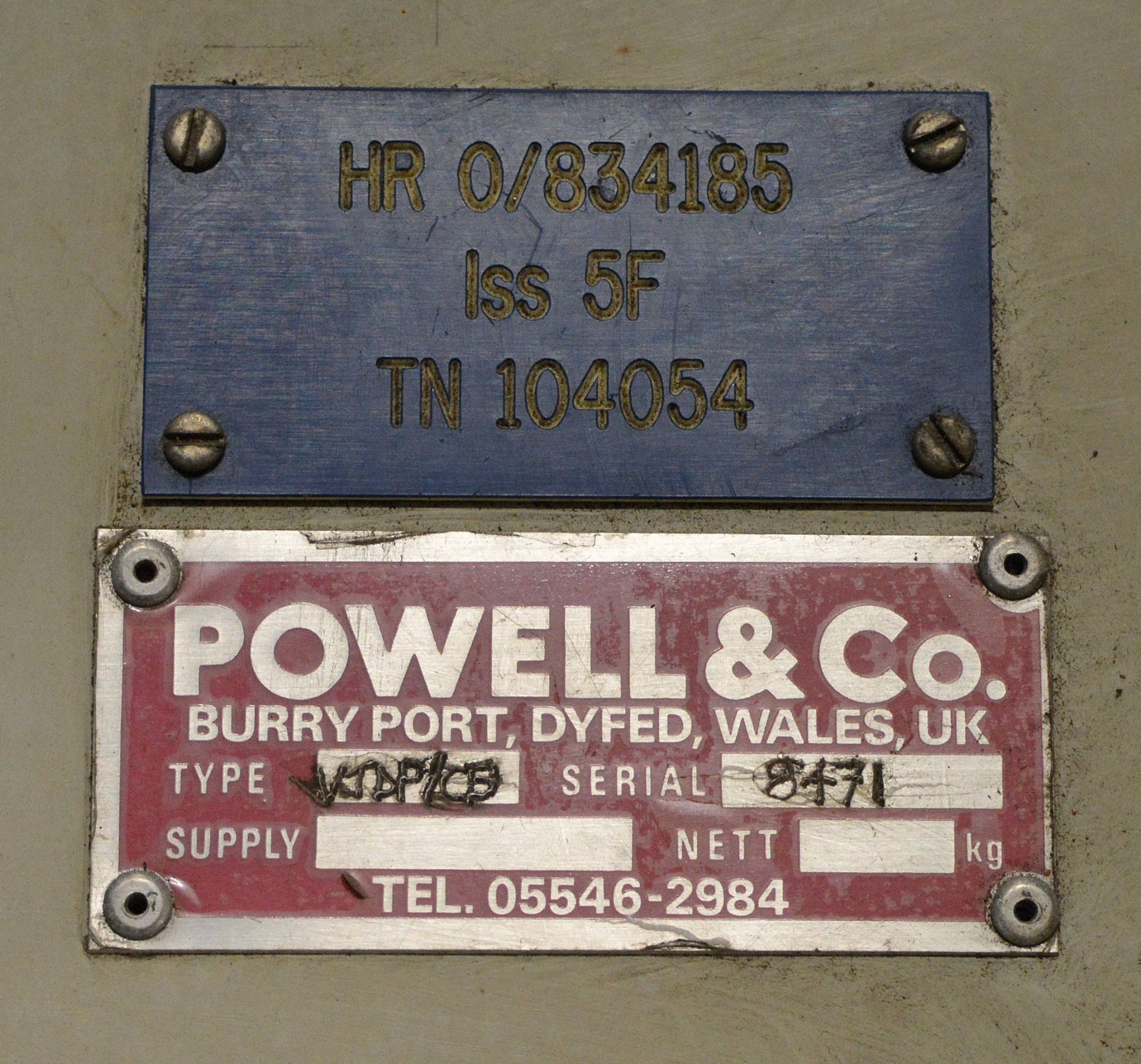 Powell Hydraulic Drum Lifters Swl - 65Kg - L700 x W600 x H1300mm - Image 4 of 5