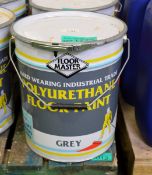 FloorMaster Polyurethane floor paint - Grey - 20LTR