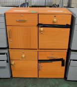 4x Bedside Cabinets