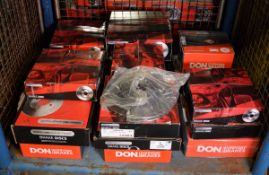 Don Everyday brakes & Drivemaster brake discs - see pictures for part numbers