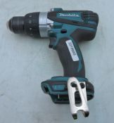 Makita DHP458 cordless drill - no batteries or charger