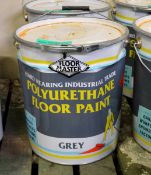 FloorMaster Polyurethane floor paint - Grey - 20LTR