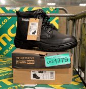 Portwest safety steelite boot FW03 - 6.5UK 40euro