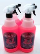 Bluecol 3in1 de-icer 1LTR bottles x4