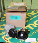 2x Chubb 7L34 MK8 4-Wheel Combination Lock assemblies