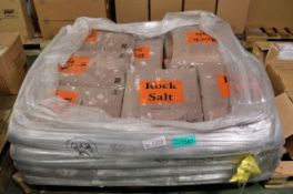 Bags of Rock Salt - 25kg (approx. 25 bags)