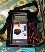 Megger BM80Min/2 Multi-Voltage Insulation / Continuity Tester