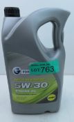 G Force Fully Synthetic 5W-30 engine oil 5LTR bottle