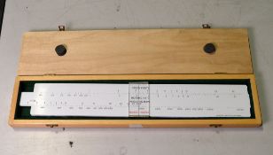 Bearing rate Slide Rule