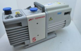 Edwards RV5 FF no5 Vacuum Pump Unit