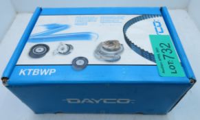 Dayco KTBWP1740 Timing Belt Kit with Water Pump