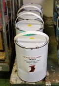 Red Oxide metal primer paint - 5LTR tins - 4 tins