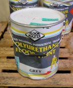 FloorMaster Polyurethane floor paint - Grey - 20LTR