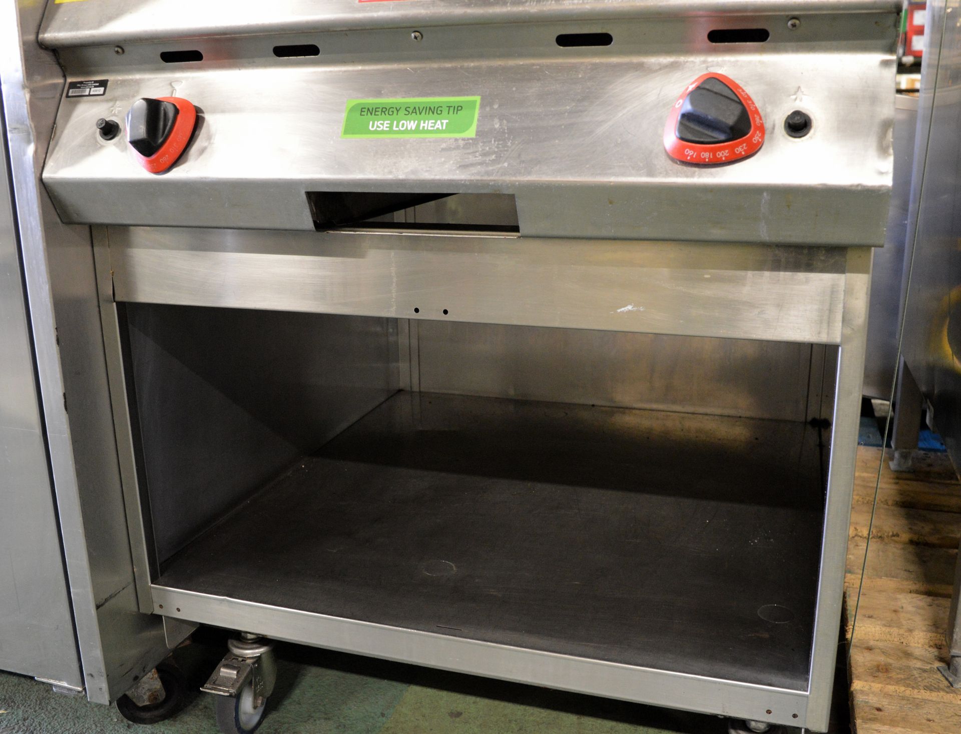 P.K.L Angelo Po Mobile Gas Griddle - L920 x W800 x H1180mm - Image 3 of 4
