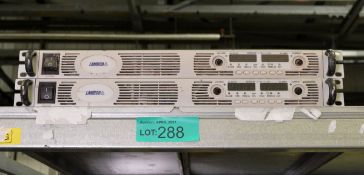 2x Lambda Genesys Gen 50-30 Programmable DC Power Supply Units - missing buttons