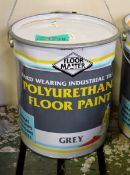 FloorMaster Polyurethane floor paint - Grey - 20LTR