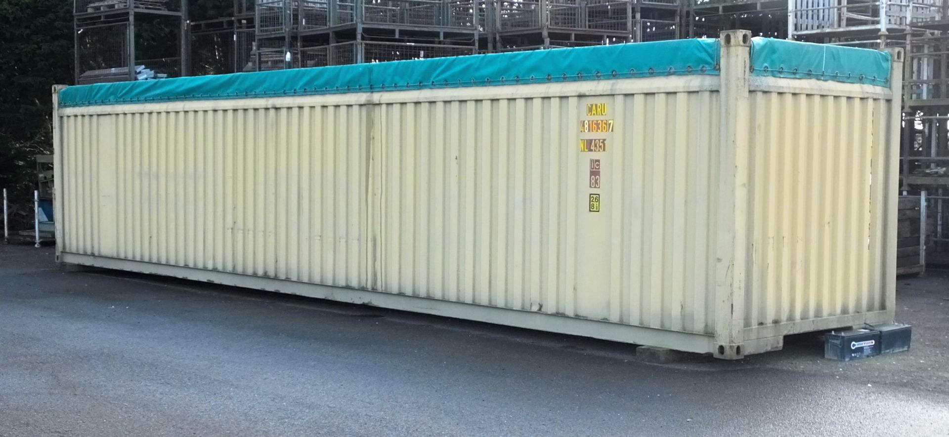 Containerised Rubb Building assembly - 21 x 12 x 3m NV - will require hiab to load due to weight - Image 3 of 58