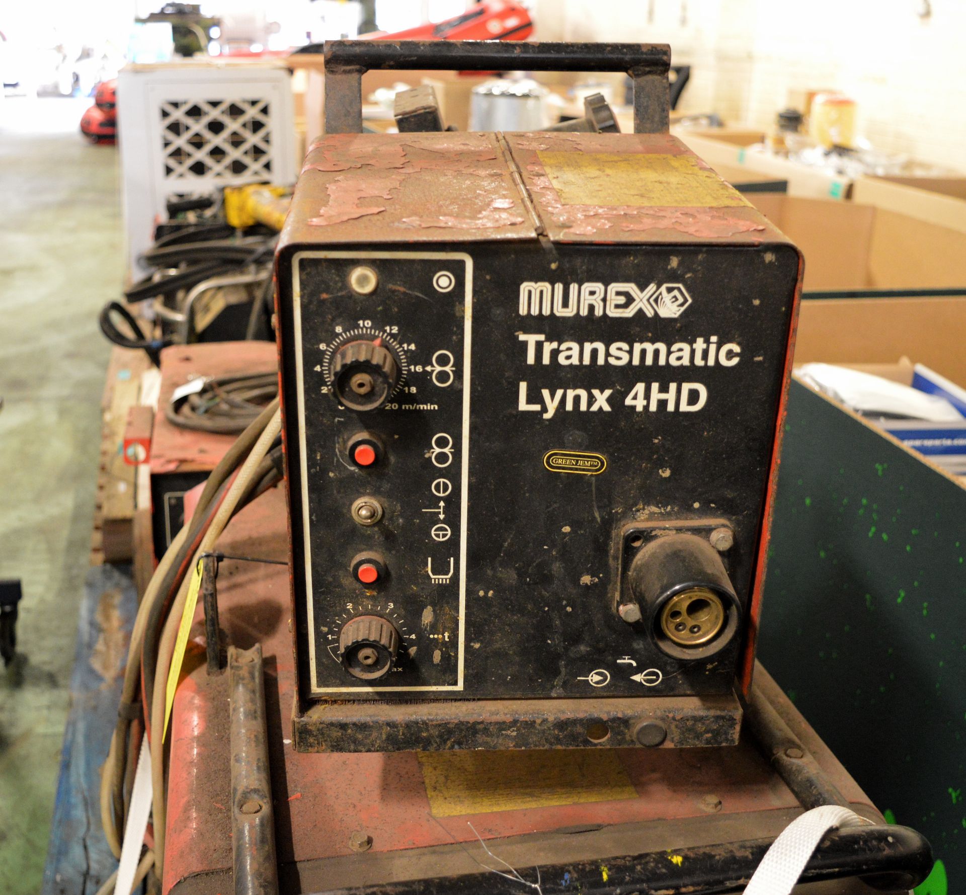 Murex Transmig 403S Welding Unit - L1000 x W630 x H1200mm, Murex Transmatic Lynx 4HD wire - Image 3 of 6