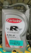 Carlube Semi Synthetic R-Tec 32 10W-40 Motor Oil - 5L