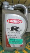 Carlube Semi Synthetic R-Tec 32 10W-40 Motor Oil - 5L